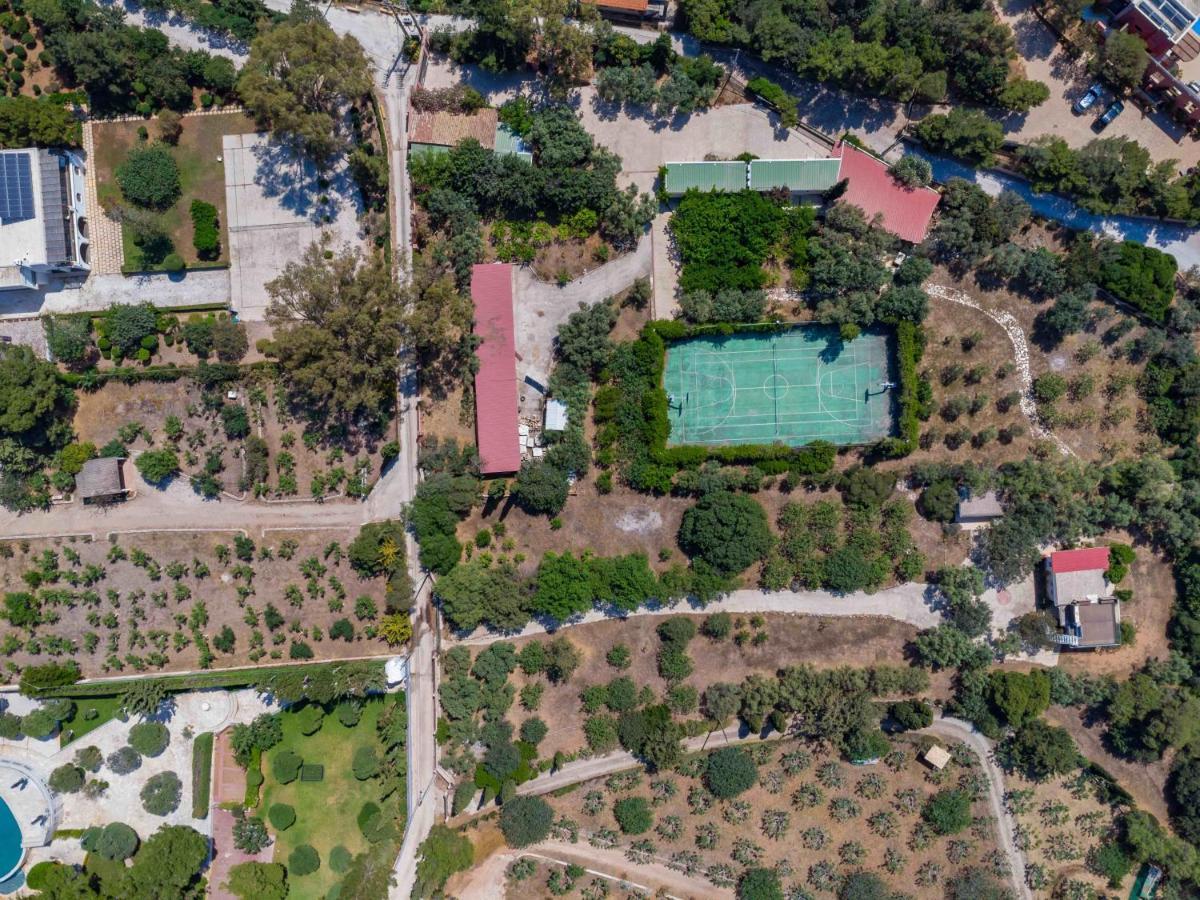 Black Diamond Beachfront Pool Villa Pasithea In Sounio, Athens Sounion Exterior foto