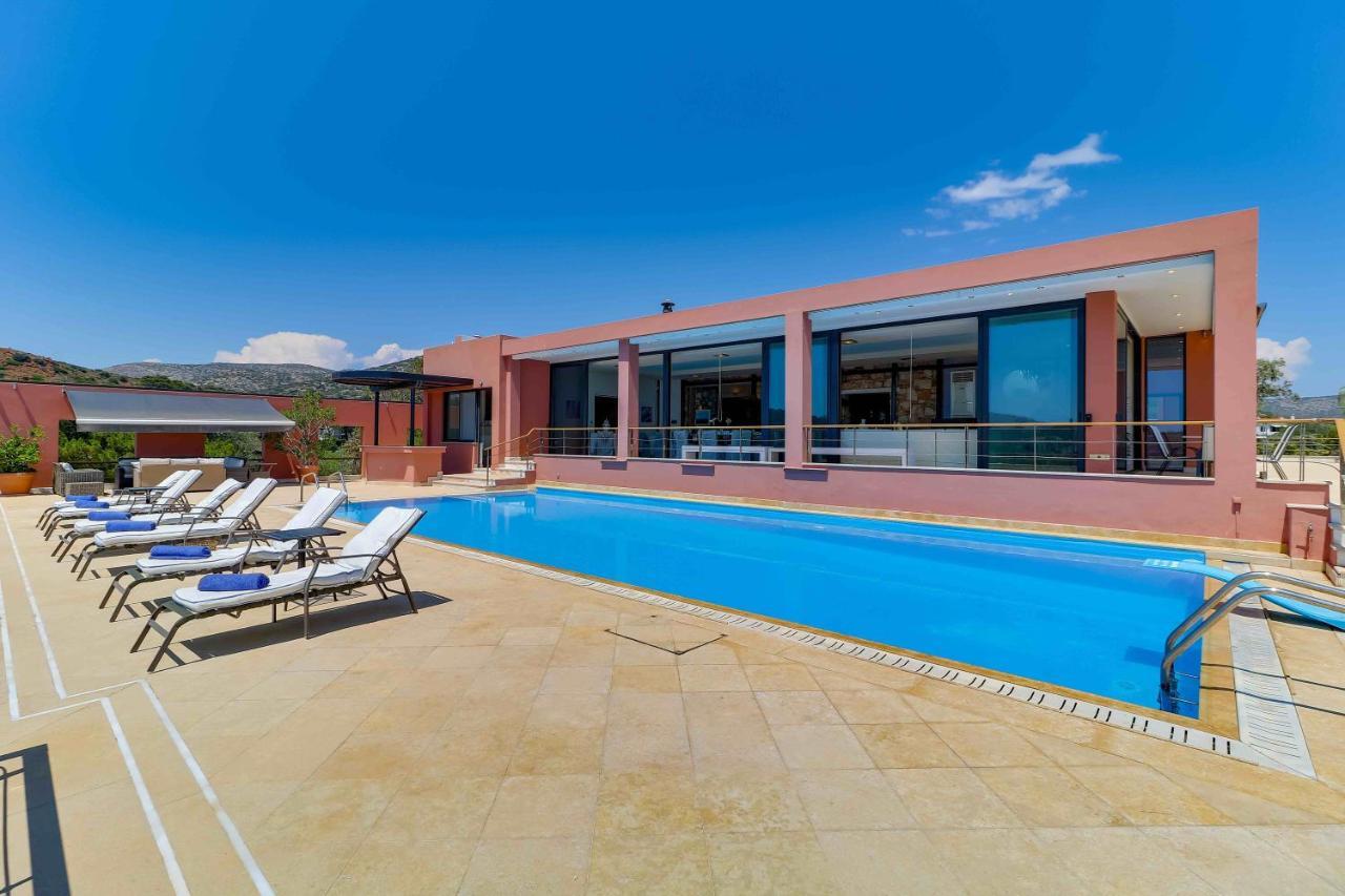 Black Diamond Beachfront Pool Villa Pasithea In Sounio, Athens Sounion Exterior foto