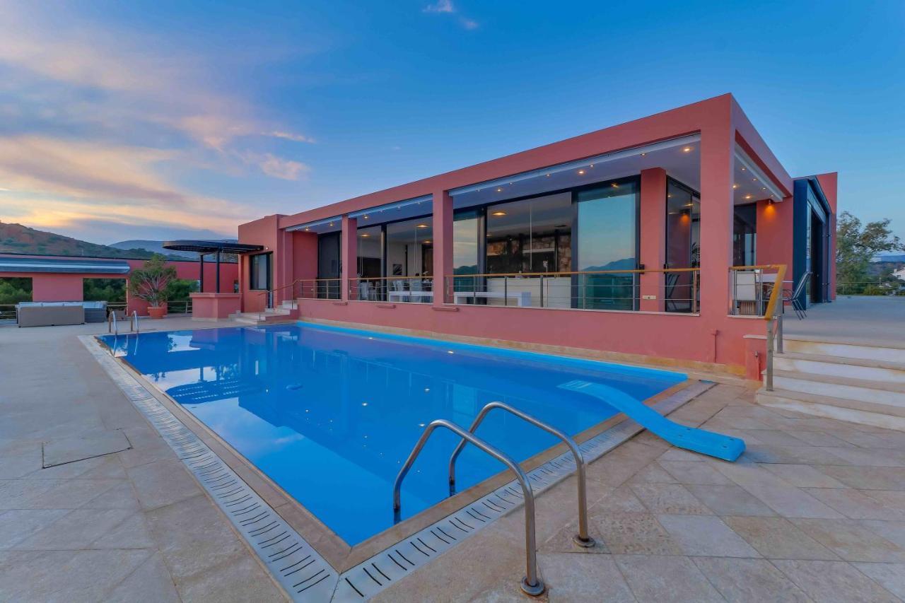 Black Diamond Beachfront Pool Villa Pasithea In Sounio, Athens Sounion Exterior foto