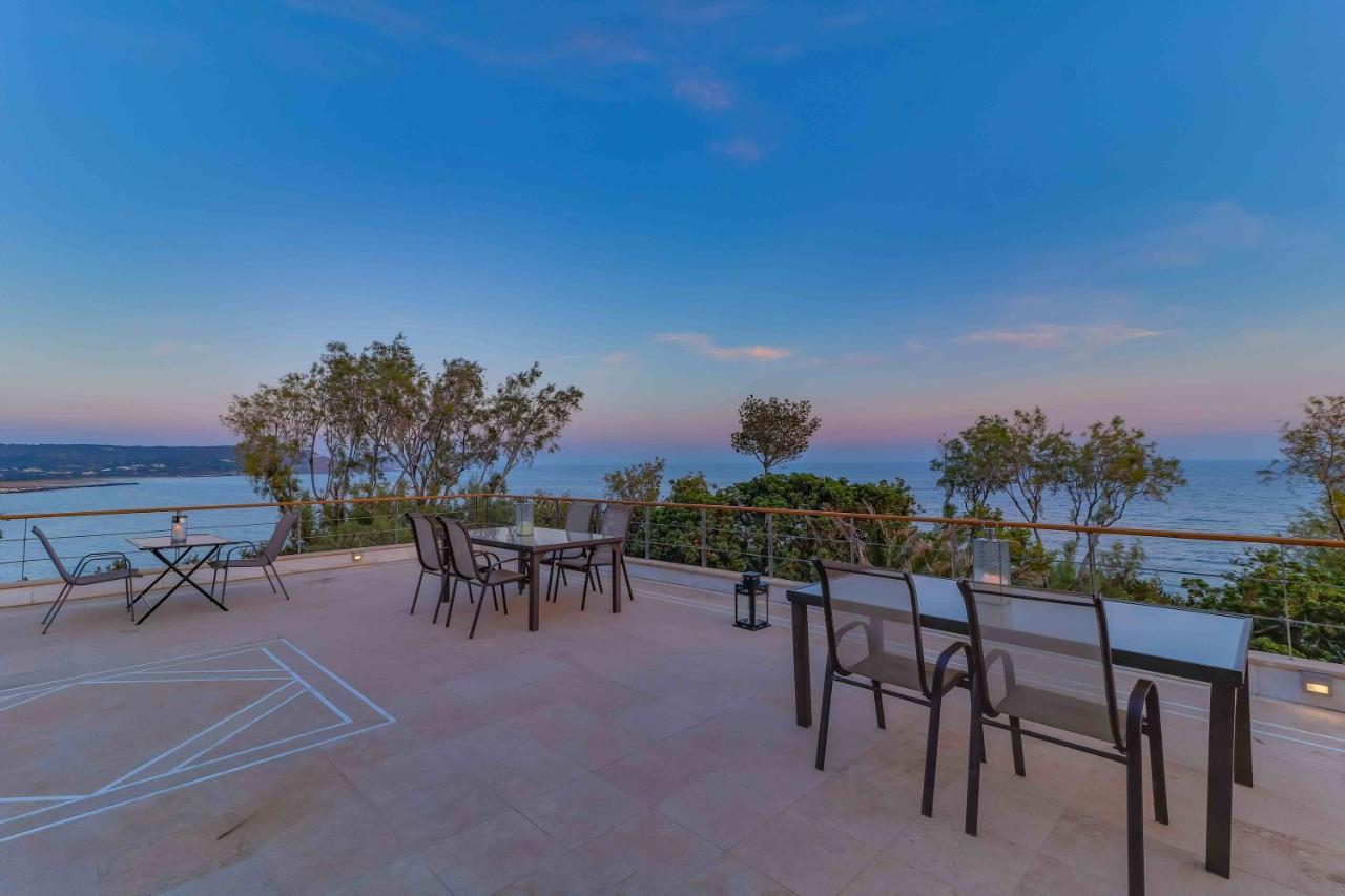 Black Diamond Beachfront Pool Villa Pasithea In Sounio, Athens Sounion Exterior foto